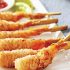 Cajun karides şiş
